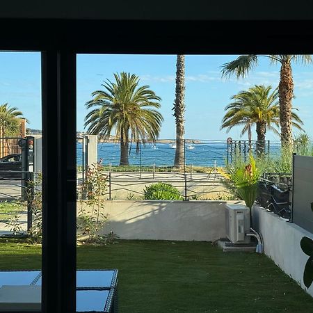 T3 Neuf Avec Terrasse Et Jardin Face A La Mer バンドール エクステリア 写真